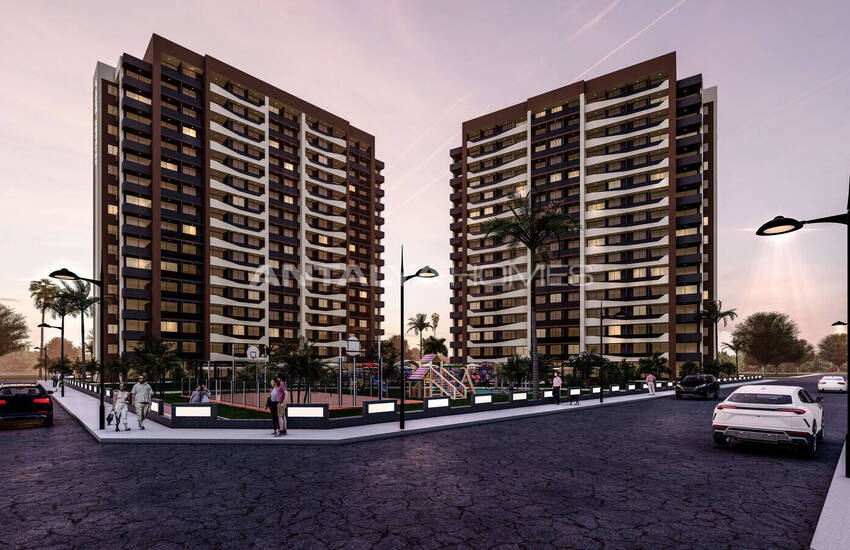 آپارتمان کاملا نو با استخر نزدیک دریا در توموک مرسین 5