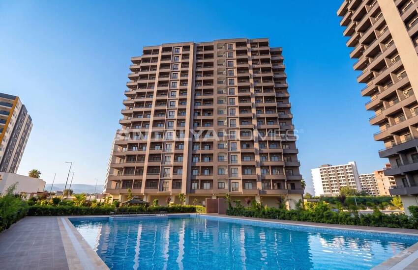 Helt Nya Lägenheter Med Pool Nära Havet I Tömük Mersin 1