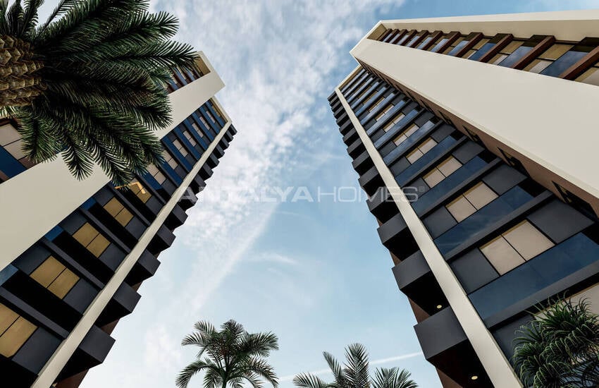 آپارتمان کاملا نو با استخر نزدیک دریا در توموک مرسین 7