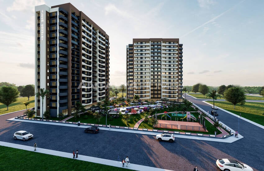 آپارتمان کاملا نو با استخر نزدیک دریا در توموک مرسین 2