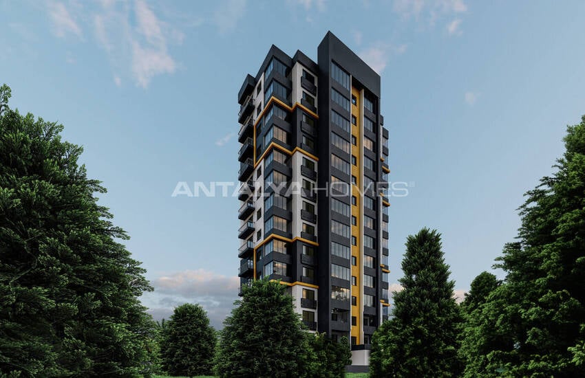 Investment-friendly Flats with Pools in Mersin 1