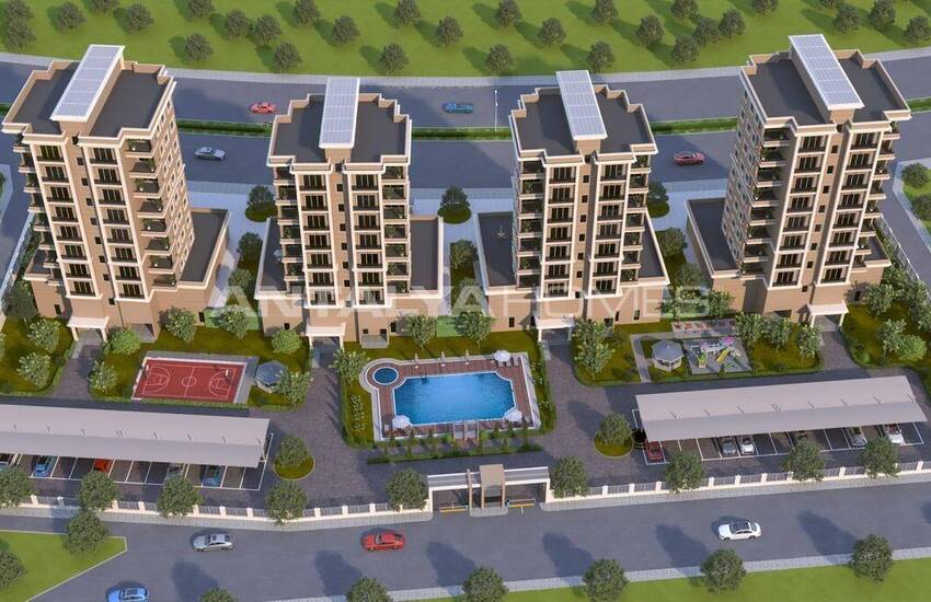 Moderna Lägenheter I En Kvalitetsutveckling I Mezitli Mersin 3