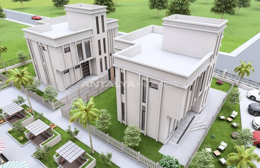 Duplex Houses with Gardens for Sale in Erdemli Mersin 4