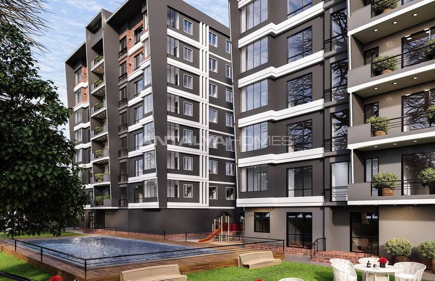 Mersin Mezitli'de Günlük Olanaklara Yakın Sıfır Daireler 2