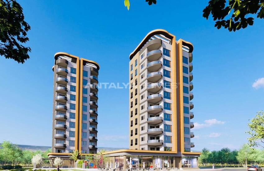 New Flats in a Complex with Pool in Mersin Erdemli 1