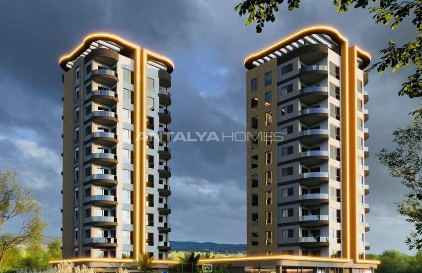 New Flats in a Complex with Pool in Mersin Erdemli 3