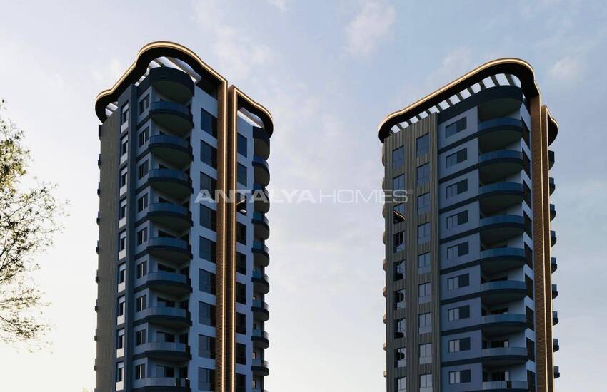 New Flats in a Complex with Pool in Mersin Erdemli 5