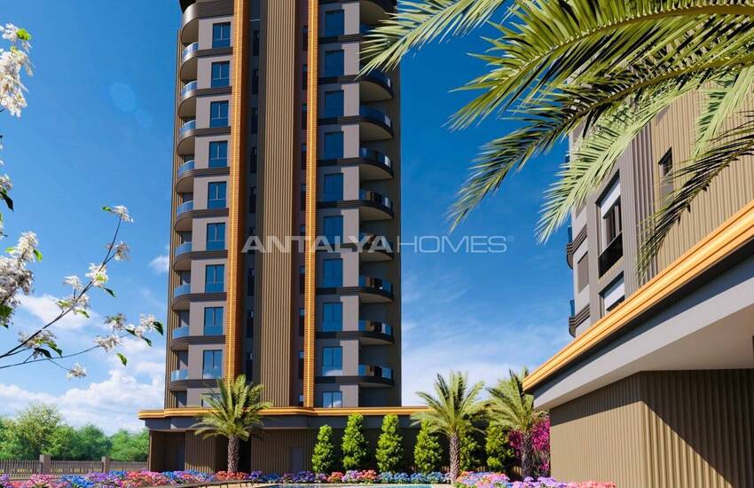 New Flats in a Complex with Pool in Mersin Erdemli 6
