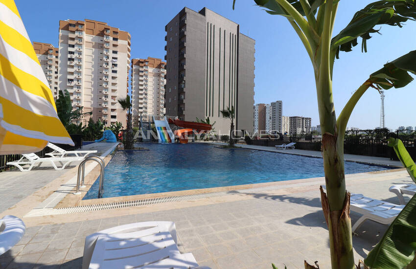 Wohnung In Pool-komplex In Der Nähe Von Strand In Çeşmeli Mersin 10