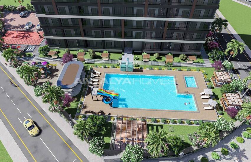 Квартиры в 200 метрах от моря в Мерсине Эрдемли