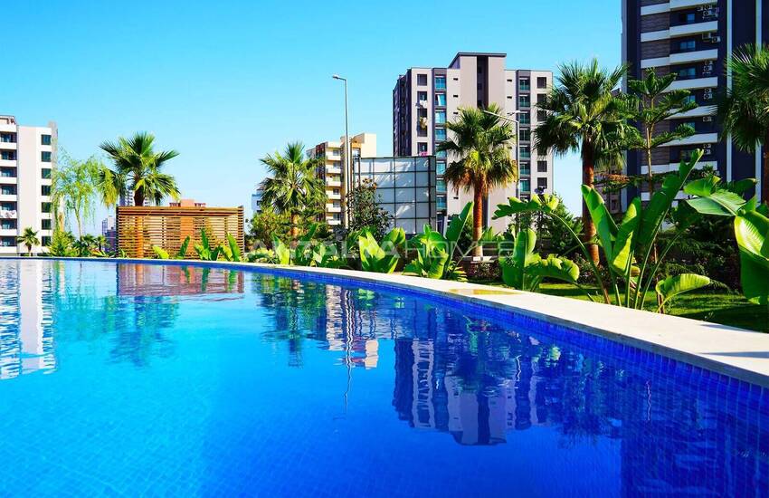 Элегантные квартиры рядом с морем в Мерсине, Енишехир