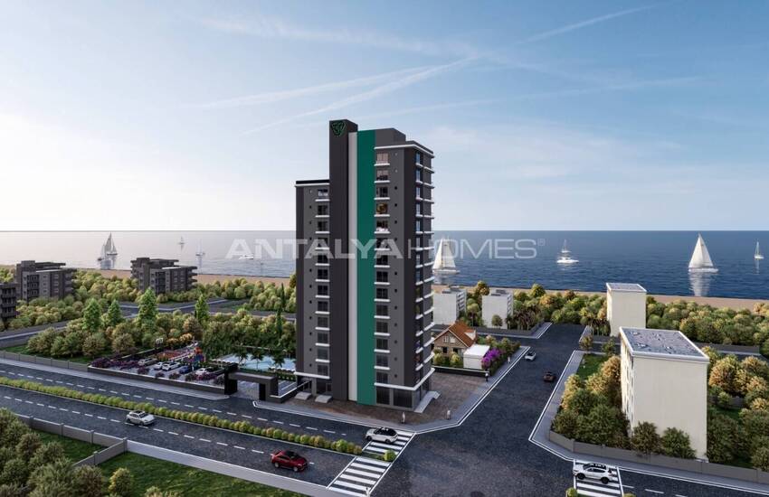 Sea View Real Estate for Sale in Mersin Tece 2
