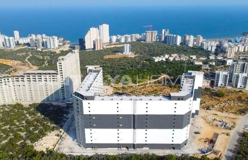 Lägenheter Med Havsutsikt I Ett Komplex Med Pool I Mersin Erdemli 2