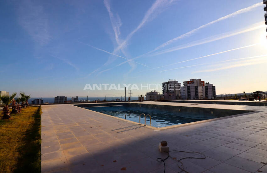 Lägenheter Med Havsutsikt I Ett Komplex Med Pool I Mersin Erdemli 12