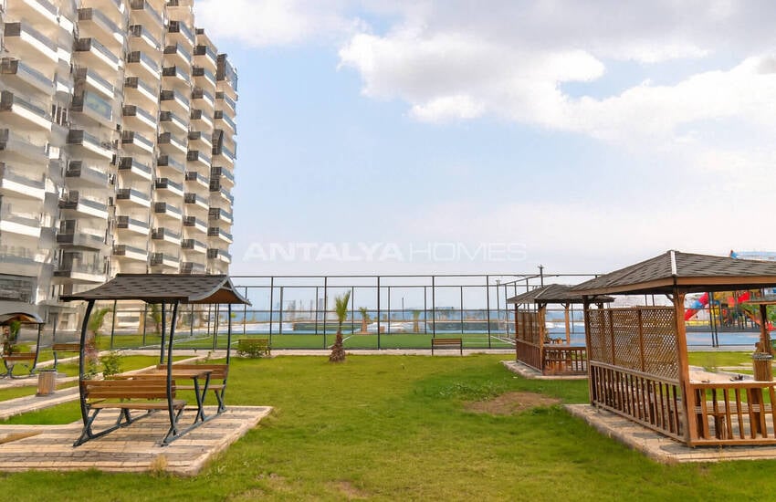 Lägenheter Med Havsutsikt I Ett Komplex Med Pool I Mersin Erdemli 13