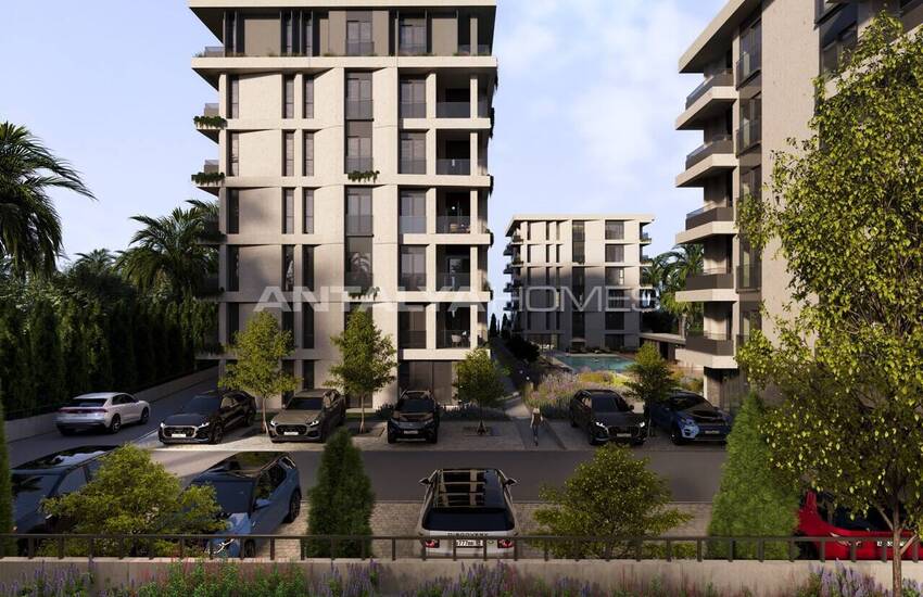 Совершенно новые апартаменты в престижном жилом комплексе в Мерсине 4