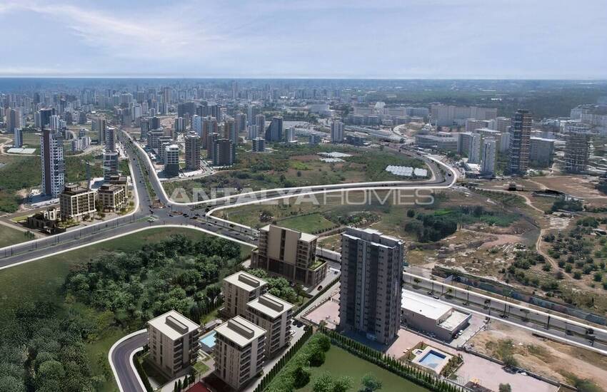 Brand New Apartments with Communal Pool in Mersin 9