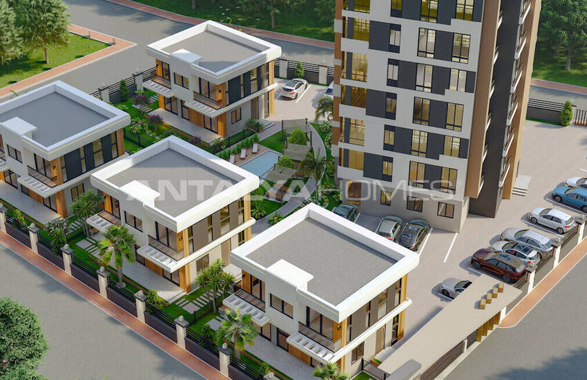 Villa's Met 4 Slaapkamers En Zeezicht In Yenişehir, Mersin 1