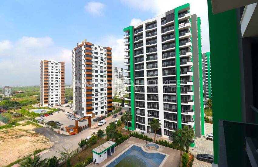 Appartement Élégant Avec Piscine Commune À Mersin Mezitli 1