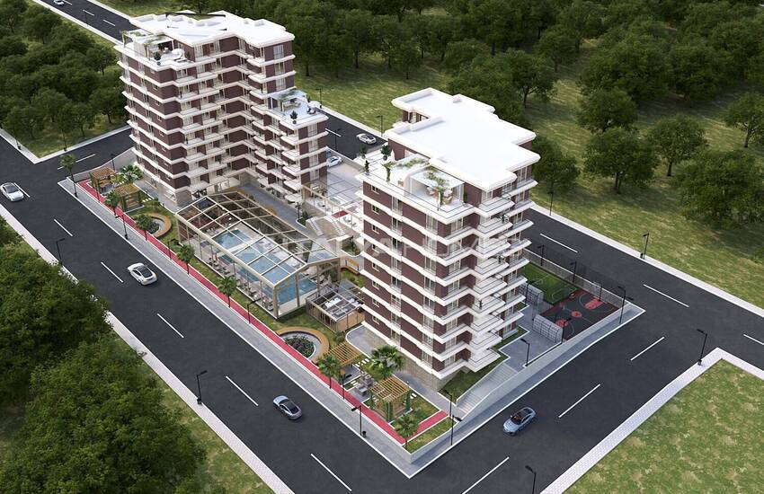 Lägenheter Med Havsutsikt I Ett Exklusivt Komplex I Mersin Erdemli 7
