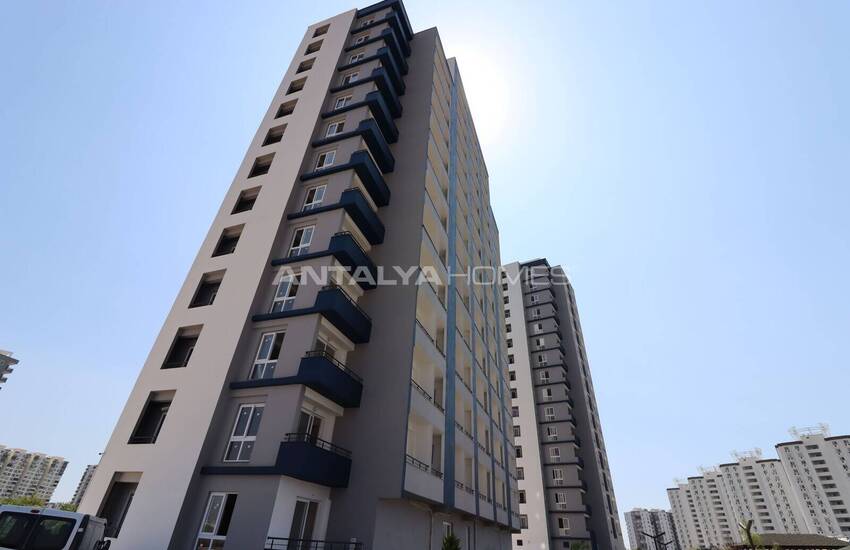Lägenheter I Ett Projekt Med Basketplan Och Pool I Mersin 3