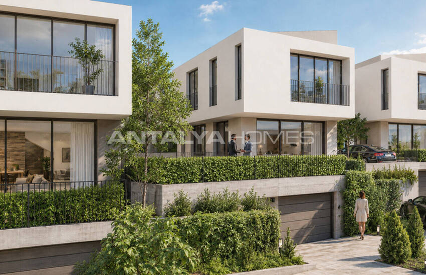 Friliggande Villor Med Pooler Och Trädgårdar I Mersin Yenişehir 1