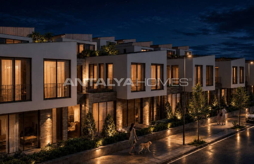 Friliggande Villor Med Pooler Och Trädgårdar I Mersin Yenişehir 6