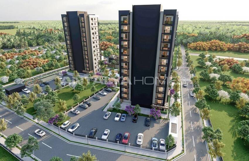 Apartments in Well-equipped Complex in Mersin Mezitli 4