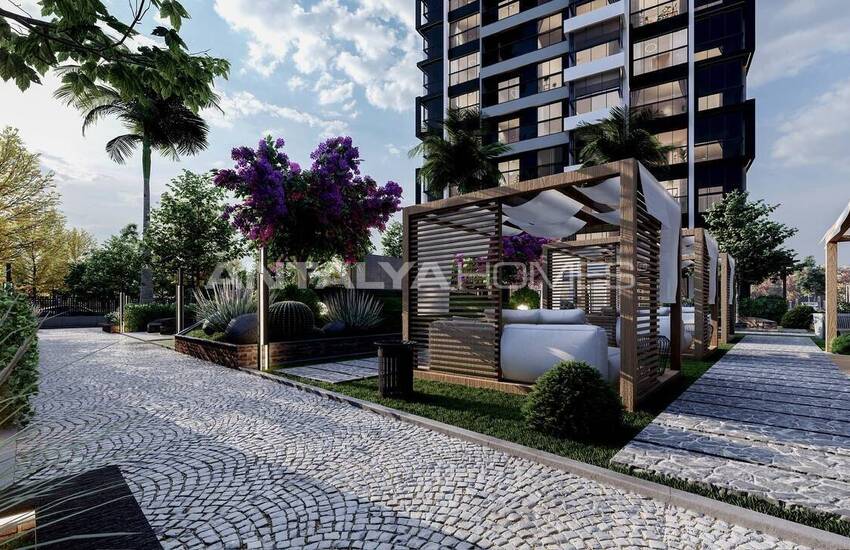 Apartments in Well-equipped Complex in Mersin Mezitli 7
