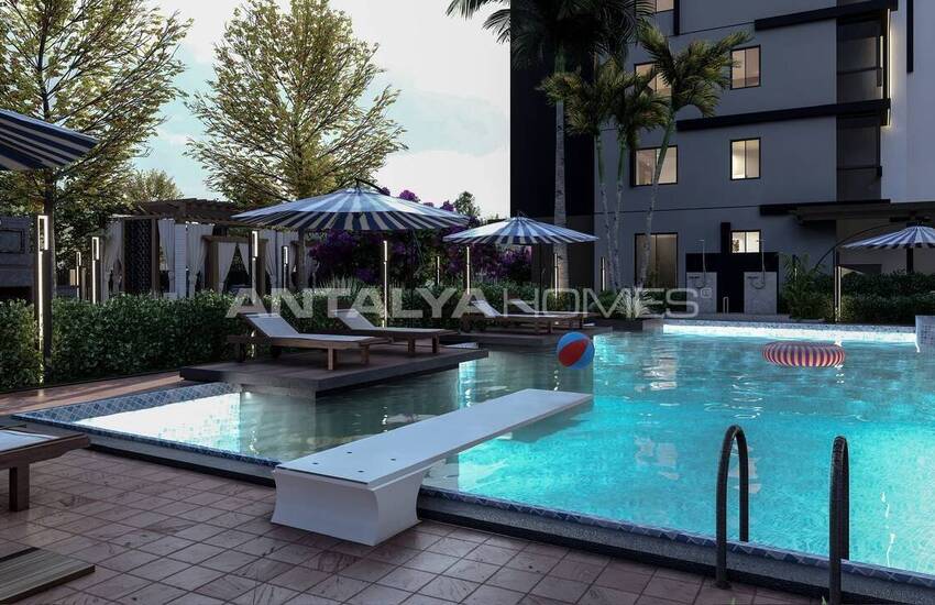 Apartments in Well-equipped Complex in Mersin Mezitli 10