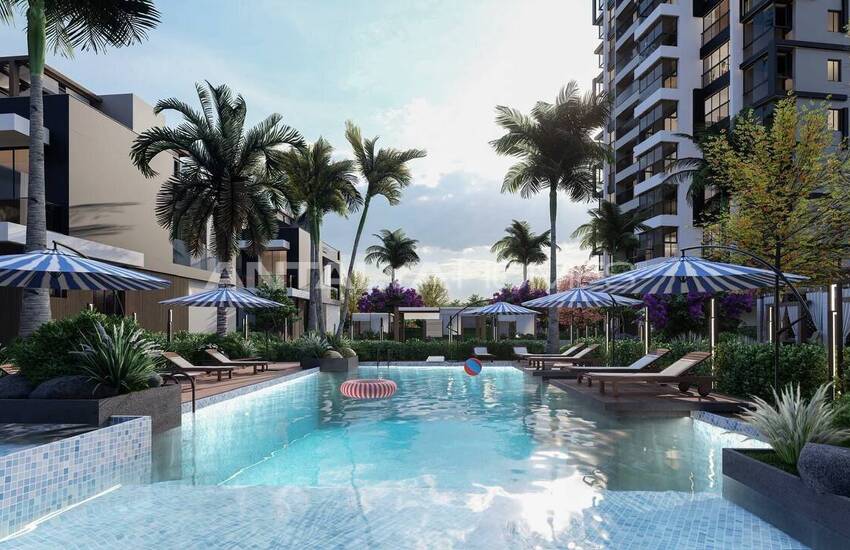 Apartments in Well-equipped Complex in Mersin Mezitli 9
