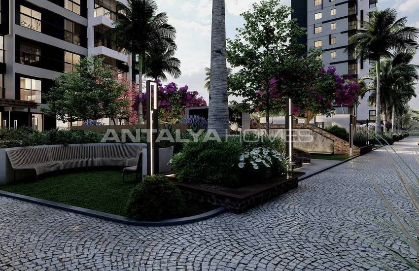 Apartments in Well-equipped Complex in Mersin Mezitli 11