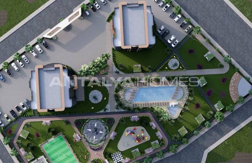Lägenheter Med Pool Och Praktiska Interiörer I Mersin Yenişehir 3