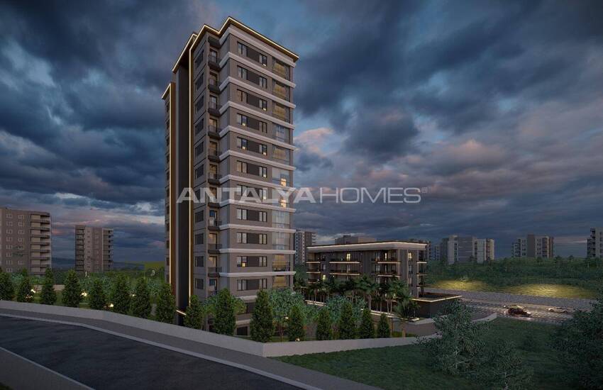 2-bedroom Apartments with Garden in Mersin Yenisehir 2