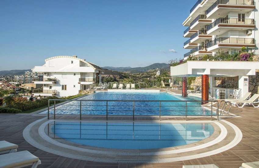 Rymliga Lägenheter Med Havsutsikt I Alanya 3