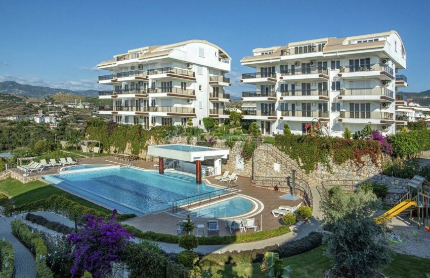 Rymliga Lägenheter Med Havsutsikt I Alanya 1