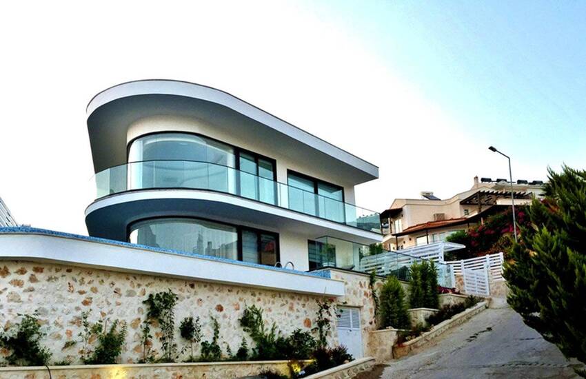 Goed Ontworpen Moderne Villa In Kalkan Turkije 1