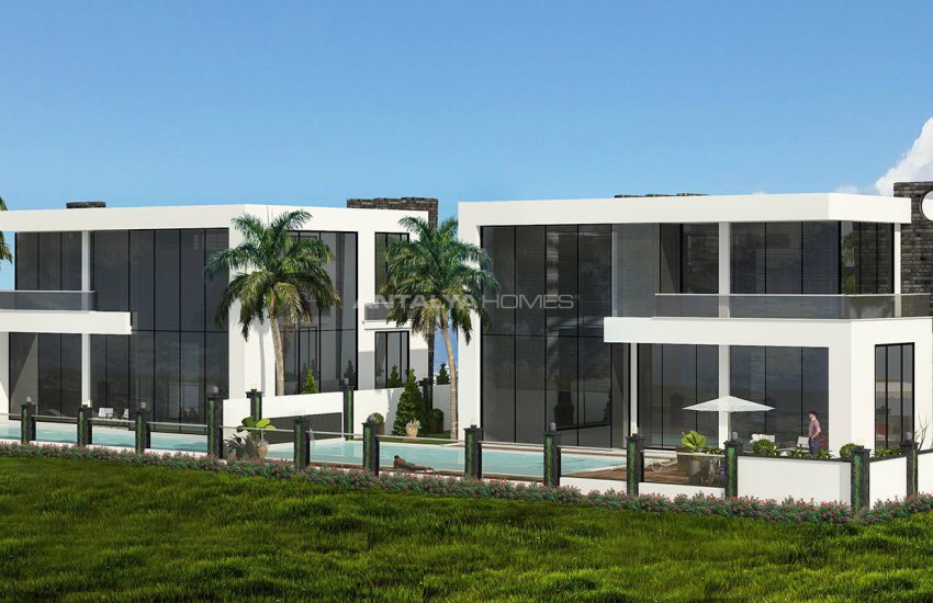 4+1 Alanya Villa Med Pool Omgiven Av Privat Trädgård 5