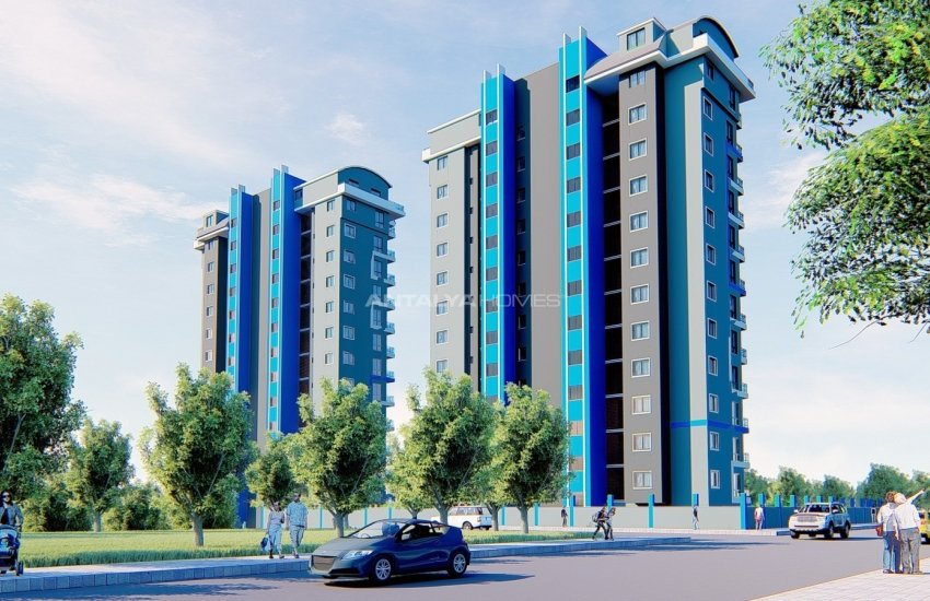 South-front Apartments in a Calm Area in Alanya Mahmutlar 16