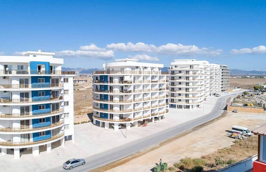 Luxe Appartementen Met Zeezicht In Noord-cyprus Binnen Complex