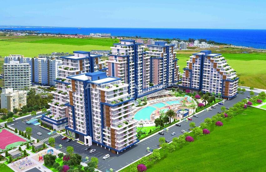 Investment Flats in a Luxurious Complex in Northern Cyprus