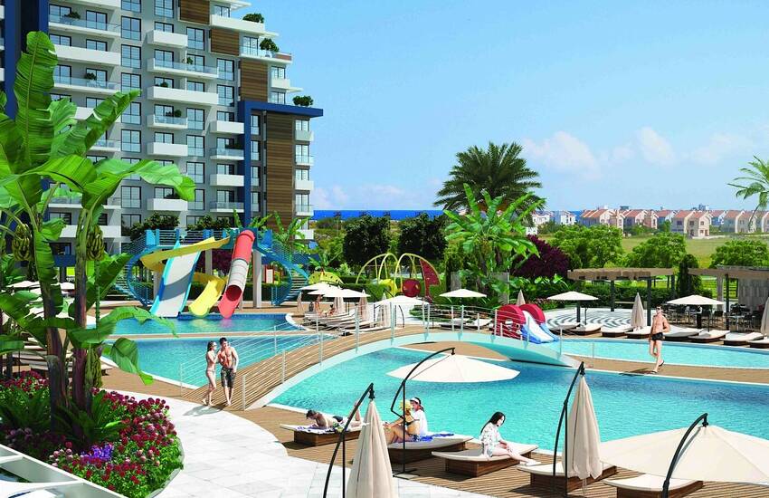Investment Flats in a Luxurious Complex in Northern Cyprus