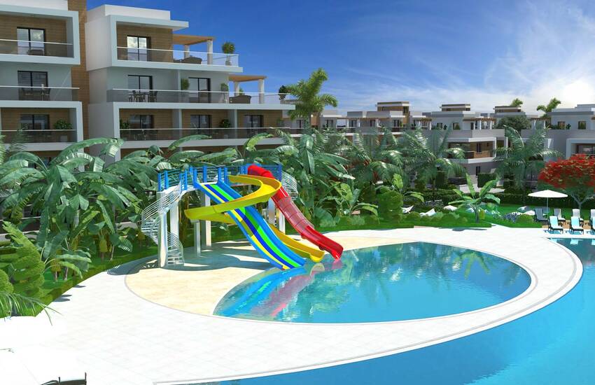 Luxe Twin Villas in a Complex in Long Beach North Cyprus