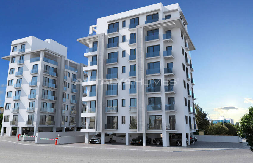 Moderne Appartementen Dicht Bij De Kustlijn In Kyrenia, Noord-cyprus
