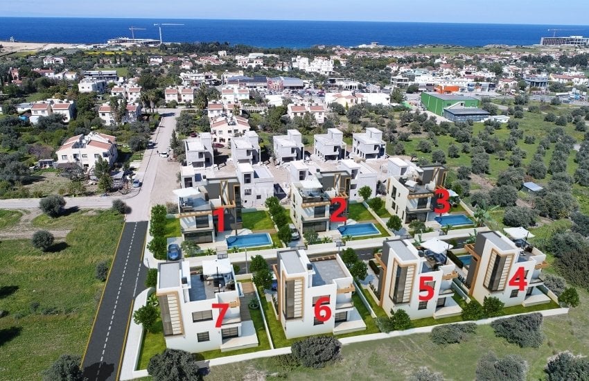 Contemporary Designed Detached Houses in Girne North Cyprus