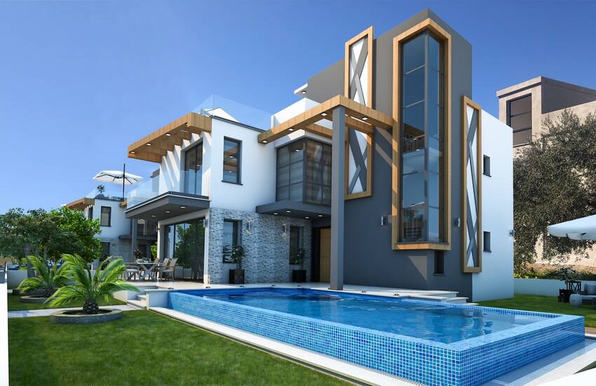 Well Located Detached Houses in Girne North Cyprus