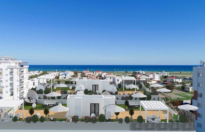 Appartements Contemporains Près De La Mer À Long Beach Iskele