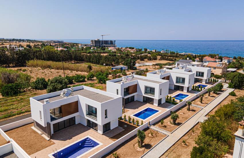 Modern Houses in a Pleasant Neighborhood in Kyrenia North Cyprus