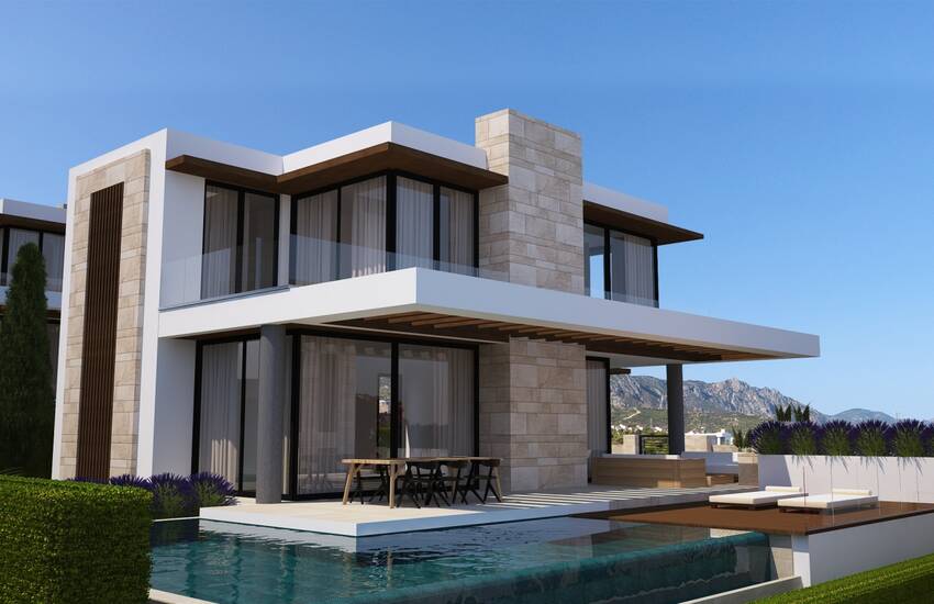 Goed Gelegen Moderne Villa's In Noord-cyprus Te Koop