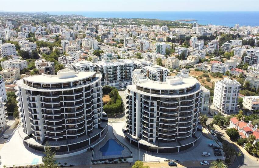 Modern Design Real Estate with Sea View in Girne Cyprus